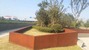长垣耐候钢挡土墙